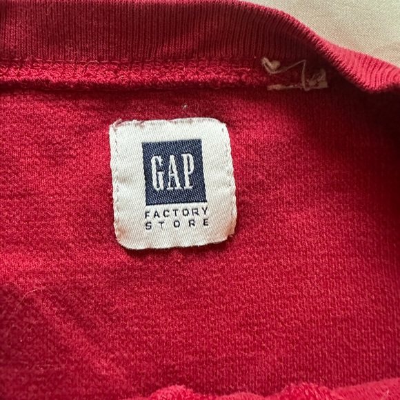 GAP Factory Maroon Red Ribbed Sweater Sweatshirt! Size Men’s XL/XXL i’m guessing - Picture 2 of 3